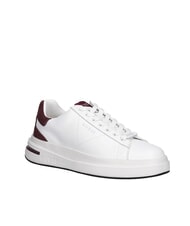 GUESS ELBA 4.5 white burgundy - Men&rsquo;s shoes - 3