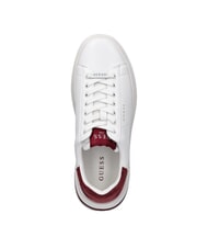 GUESS ELBA 4.5 white burgundy - Men&rsquo;s shoes - 4