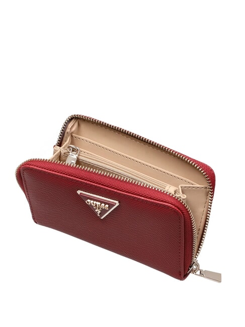 LAUREL 2 Medium saffiano print wallet garnet - Women&rsquo;s Wallets