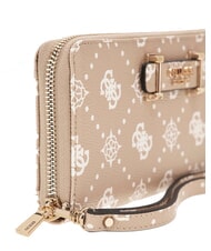 GUESS SILIA Zip-around wallet biscuits logo - Women&rsquo;s Wallets - 3