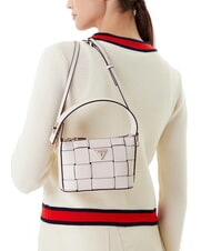 GUESS MAYLEE Mini handbag with shoulder strap OFFWHITE - Women&rsquo;s Bags - 5