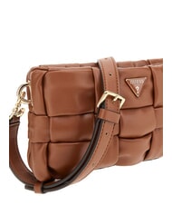 GUESS MARION Mini shoulder bag COGNAC - Women&rsquo;s Bags - 3