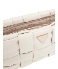 GUESS MARION Mini shoulder bag bone - Women’s Bags - 4