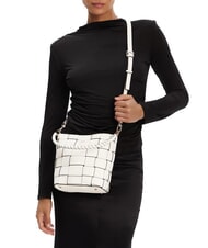 GUESS MAYLEE Mini Bucket Shoulder Bag OFFWHITE - Women&rsquo;s Bags - 4