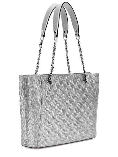 GIULLY Shopping Bag SILVER - Women’s Bags