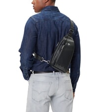 GUESS TORINO Maxi Bag BLACK - Over-the-shoulder Bags for Men - 4