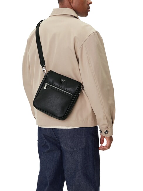 MILANO Shoulder bag BLACK - Over-the-shoulder Bags for Men
