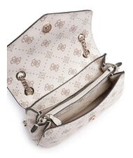 GUESS SILIA Convertible shoulder bag vanilla logo - Women&rsquo;s Bags - 4