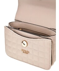 GUESS NADIRA Mini shoulder bag light taupe - Women&rsquo;s Bags - 3