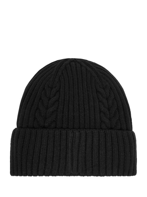 KNITTED Cuffed hat BLACK - Hats