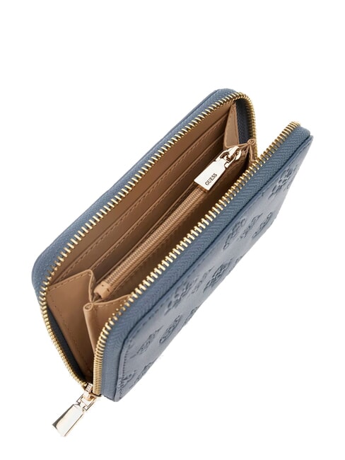 PHOEBE Medium Zip Around Wallet slate logo - Women&rsquo;s Wallets