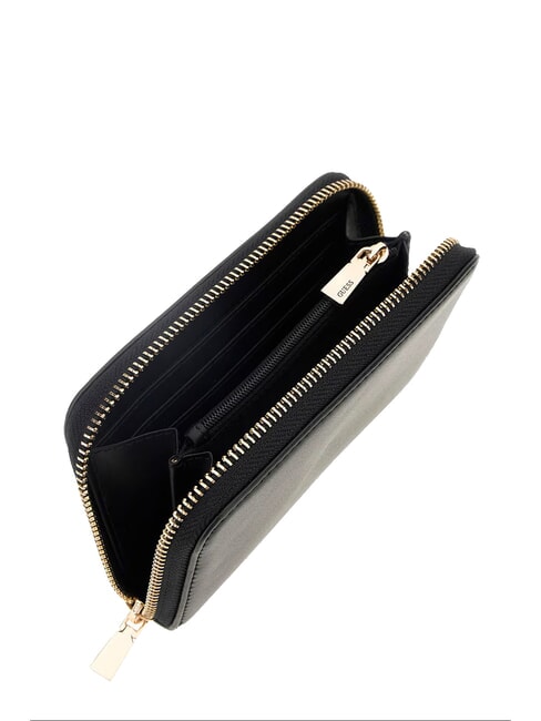 TATUM Medium Zip Around Wallet BLACK - Women&rsquo;s Wallets