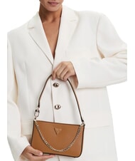 GUESS NOELLE 2 Shoulder bag with chain light cognac - Women&rsquo;s Bags - 4