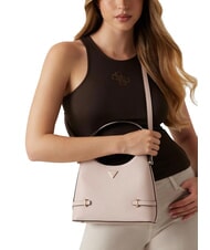 GUESS GIULLY 2 Saffiano print bag with shoulder strap ROSE - Women&rsquo;s Bags - 4