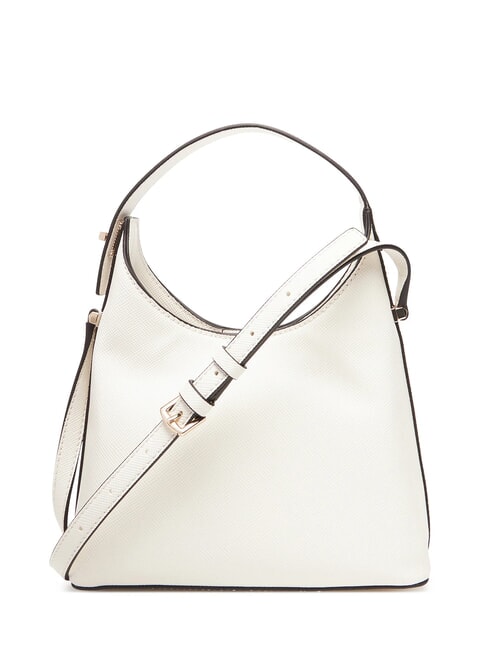 GIULLY 2 Saffiano print bag with shoulder strap OFFWHITE - Women&rsquo;s Bags