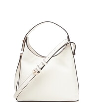 GUESS GIULLY 2 Saffiano print bag with shoulder strap OFFWHITE - Women&rsquo;s Bags - 2