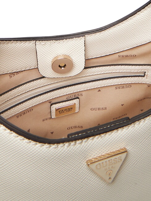 GIULLY 2 Saffiano print bag with shoulder strap OFFWHITE - Women&rsquo;s Bags