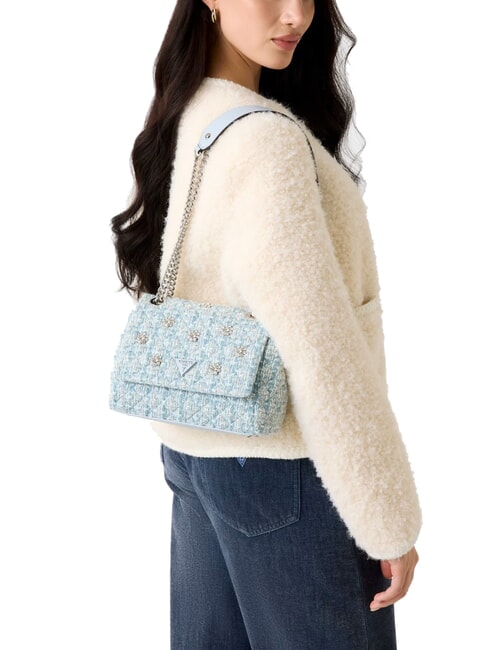 EVERLEE Mini shoulder bag / crossbody bag misty blue multi - Women’s Bags