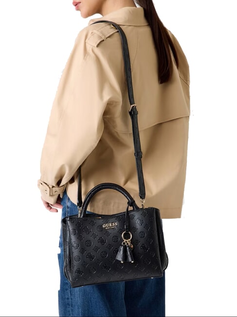 PHOEBE Handbag, with shoulder strap black logo - Women&rsquo;s Bags