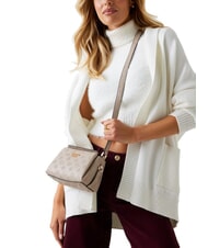 GUESS PHOEBE  Mini Shoulder Bag simply taupe logo - Women&rsquo;s Bags - 4