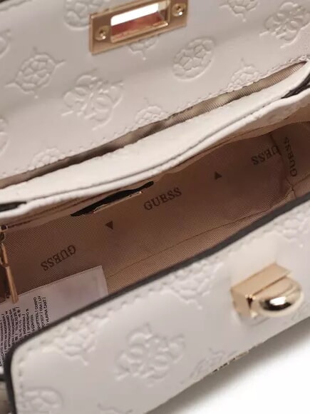 PHOEBE  Mini Shoulder Bag off white logo - Women&rsquo;s Bags