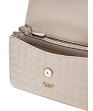 GUESS NADIRA Mini shoulder bag / crossbody bag light taupe - Women&rsquo;s Bags - 3