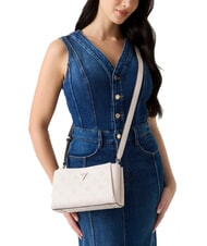 GUESS TISHA Handbag, with shoulder strap stone logo - Women&rsquo;s Bags - 5