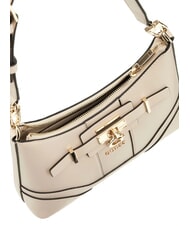 GUESS GREYSON Shoulder bag STONE - Women’s Bags - 3