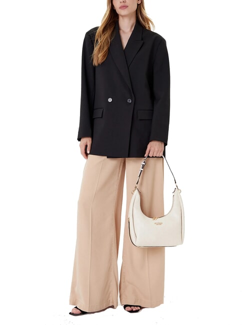 PHOEBE Shoulder bag off white logo - Women&rsquo;s Bags