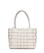 GUESS MAYLEE Woven shopping bag OFFWHITE - Women’s Bags - 4