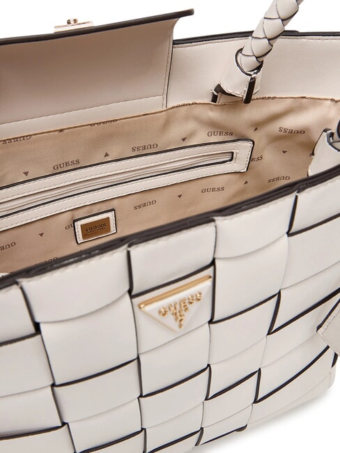 MAYLEE Woven shopping bag OFFWHITE - Women’s Bags