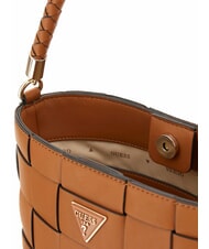GUESS MAYLEE Mini Bucket Shoulder Bag albury caramel tote bag - Women’s Bags - 3