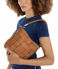 GUESS MAYLEE Mini Bucket Shoulder Bag albury caramel tote bag - Women’s Bags - 4