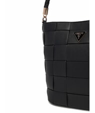 GUESS MAYLEE Mini Bucket Shoulder Bag BLACK - Women&rsquo;s Bags - 4