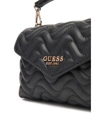 GUESS MELISANDRA Mini handbag with shoulder strap BLACK - Women&rsquo;s Bags - 3