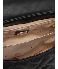 GUESS MELISANDRA Mini handbag with shoulder strap BLACK - Women&rsquo;s Bags - 6