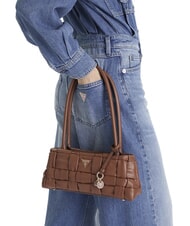 GUESS MARION Shoulder bag COGNAC - Women’s Bags - 5