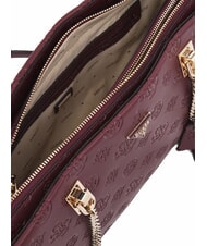 GUESS TISHA Shoulder bag wine logo - Women&rsquo;s Bags - 3