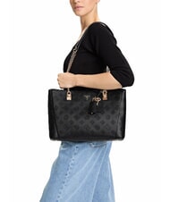 GUESS TISHA Shoulder bag midnight logo - Women’s Bags - 4