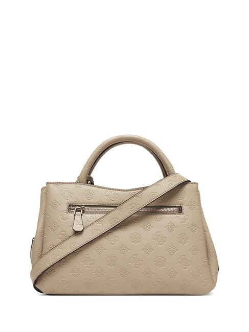 PHOEBE Handbag, with shoulder strap simply taupe logo - Women’s Bags