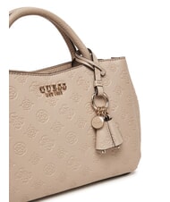 GUESS PHOEBE Handbag, with shoulder strap simply taupe logo - Women’s Bags - 3