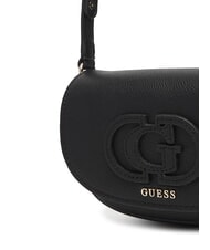 GUESS CALEBRA Mini shoulder bag BLACK - Women’s Bags - 4