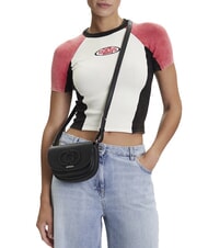 GUESS CALEBRA Mini shoulder bag BLACK - Women’s Bags - 5