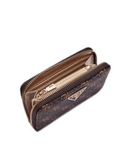 GUESS LAUREL 2 Medium zip-around wallet with 4G logo - Women&rsquo;s Wallets