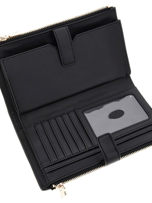 VALLA Large quilted wallet BLACK - Women&rsquo;s Wallets