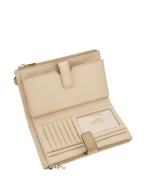 VALLA Large quilted wallet BEIGE - Women&rsquo;s Wallets