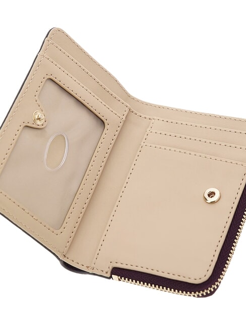 LAUREL 2 Medium zip-around wallet wine logo - Women&rsquo;s Wallets