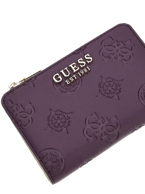 LAUREL 2 Medium zip-around wallet wine logo - Women&rsquo;s Wallets