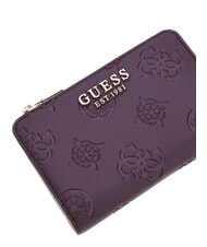 GUESS LAUREL 2 Medium zip-around wallet wine logo - Women&rsquo;s Wallets - 3