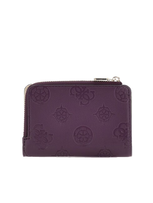 LAUREL 2 Medium zip-around wallet wine logo - Women&rsquo;s Wallets